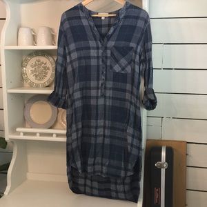 Cloth and stone plaid dress!